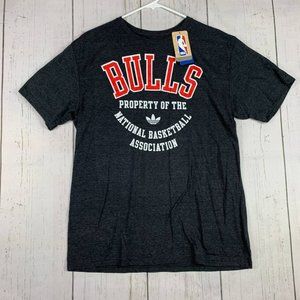 Chicago Bulls NBA Large Adidas Casual T-Shirt‎ New Mens Air Jordan